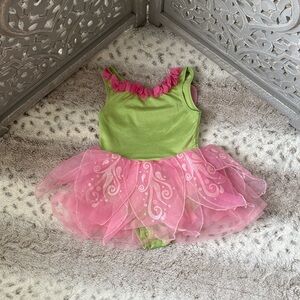 Gymboree green fairy dress baby girls 18-24 months Halloween costume fairycore